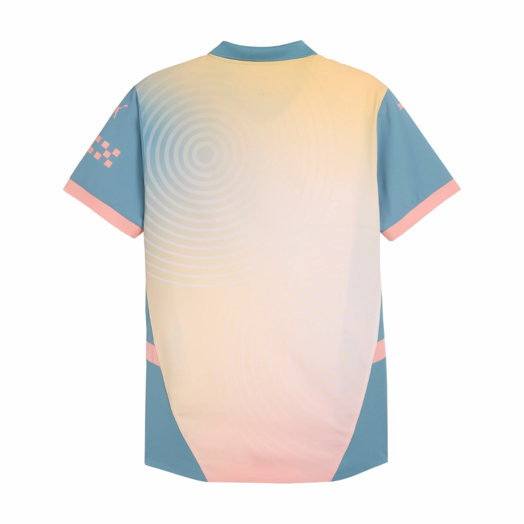 Mesh Panel Walk Friendly Manchester City 24/25 Authentic 'Definitely City' Jersey