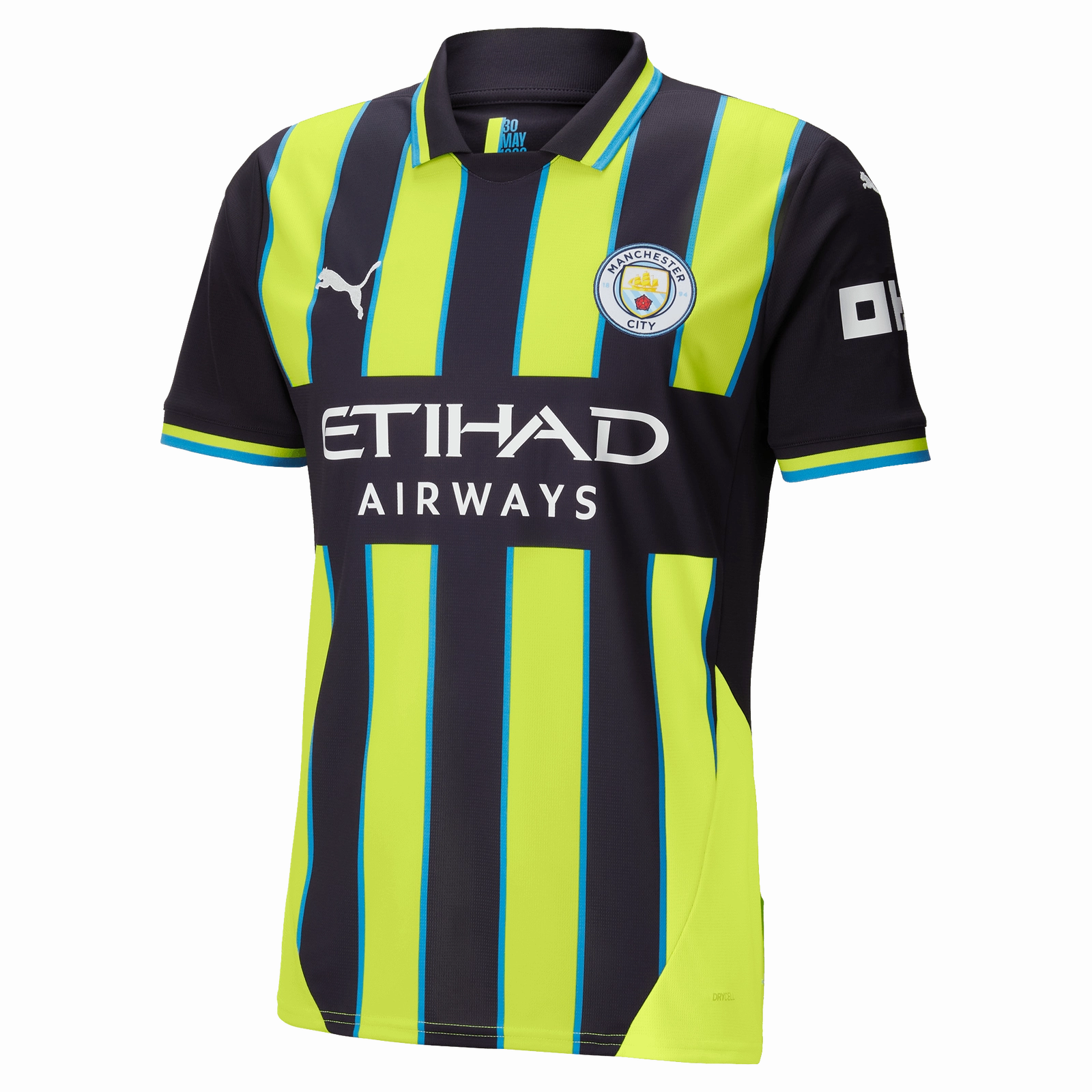 Breathable Gear Effortless Comfort Manchester City 24/25 Away Jersey (77508602)