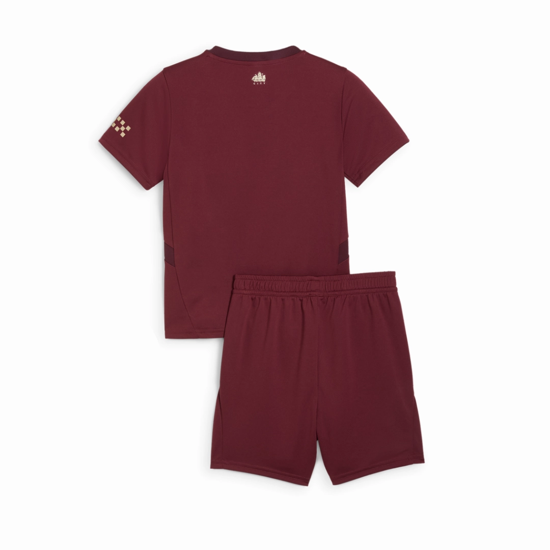 Manchester City 24/25 Third Kit Full Set Shirt & Short Run Control Functional Activewear