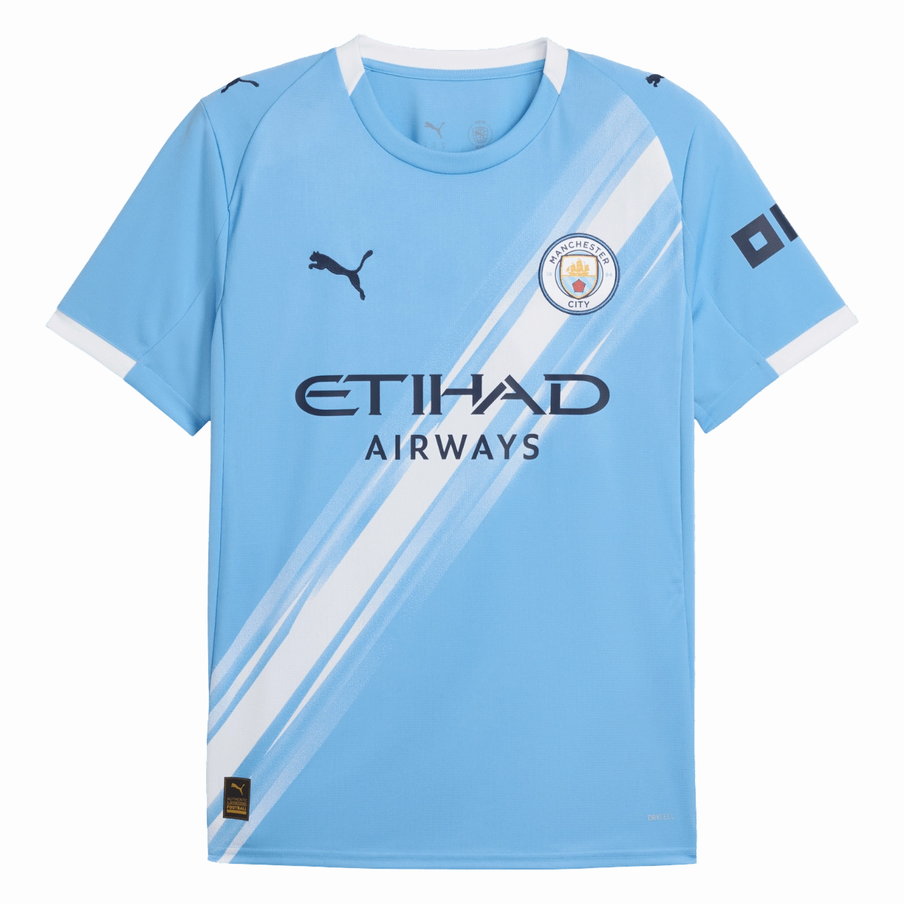 Manchester City 25/26 Home Authentic Jersey (78033601) Non Irritating Fabric