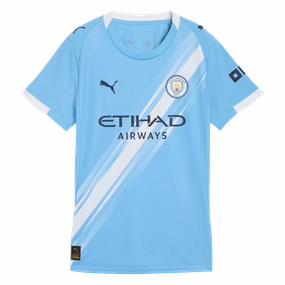 Balanced Motion Smooth Silicone Gripper Manchester City 25/26 Home Women's Jersey (78034001)