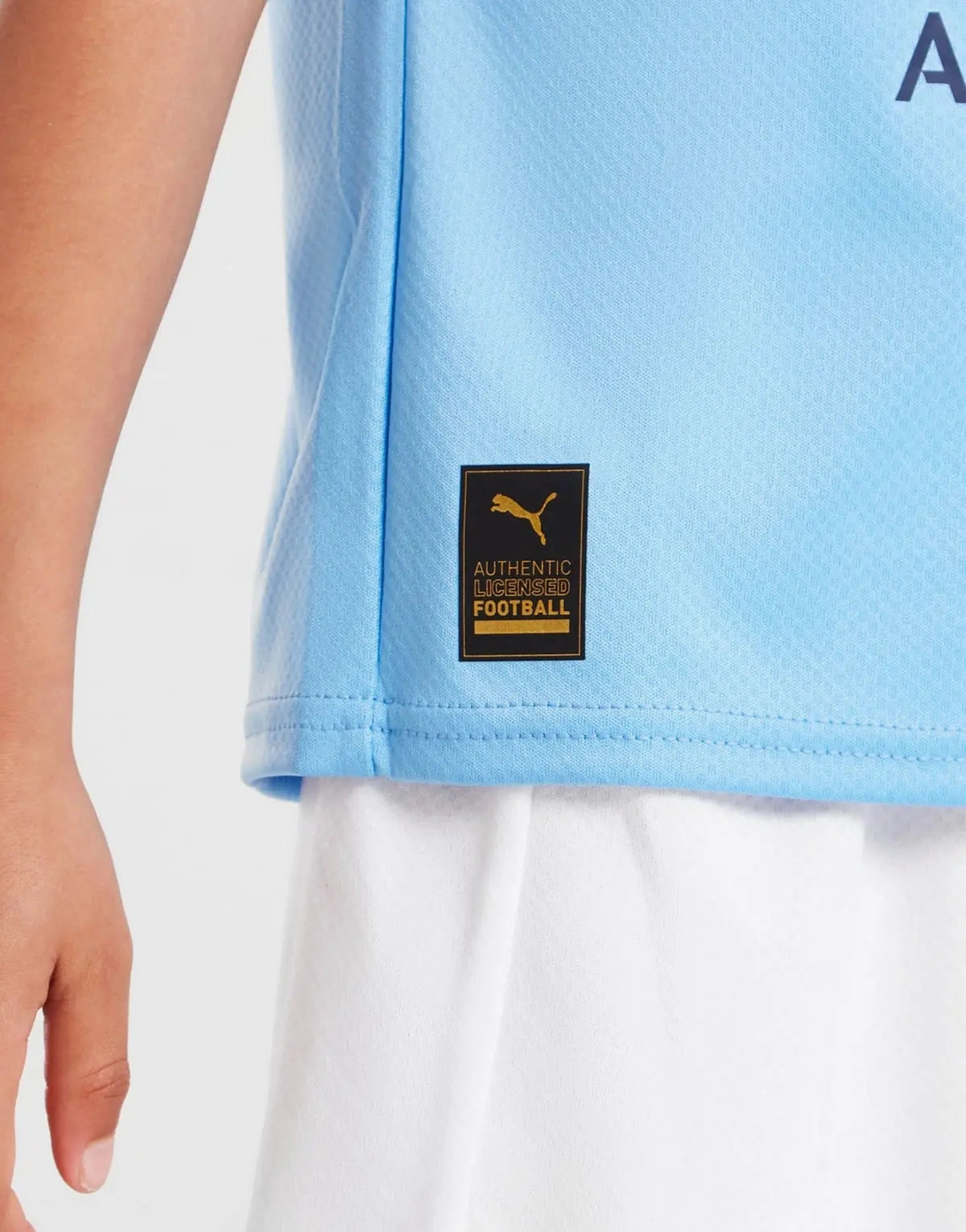 Modern Cut Multipurpose Sports Gear Manchester City FC 2022/23 Home Kit Junior Full Set T-shirt & short