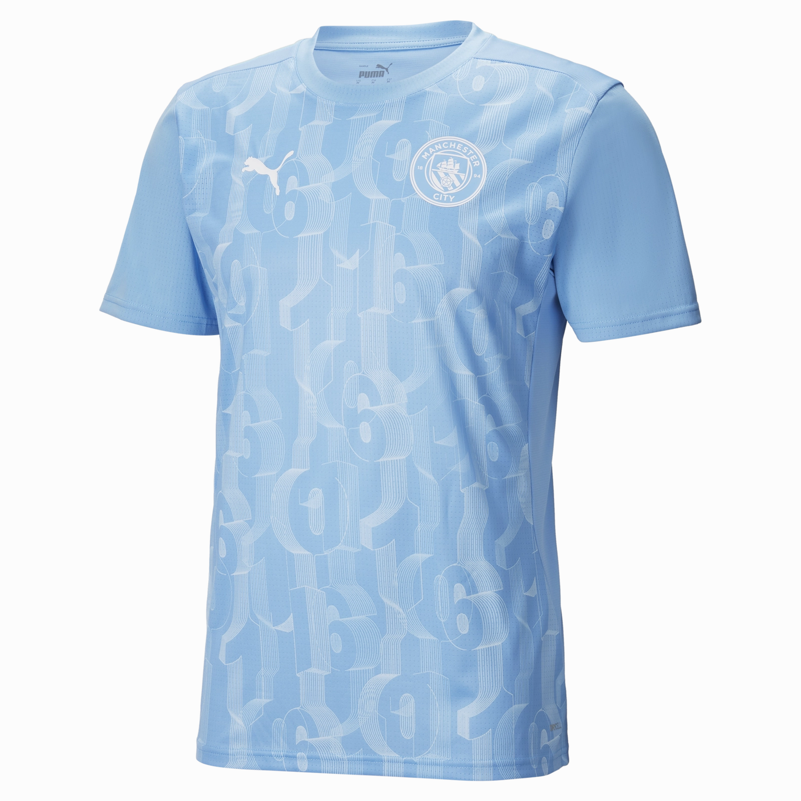 Manchester City Prematch Jersey (77757821) Antibacterial Fiber Blend