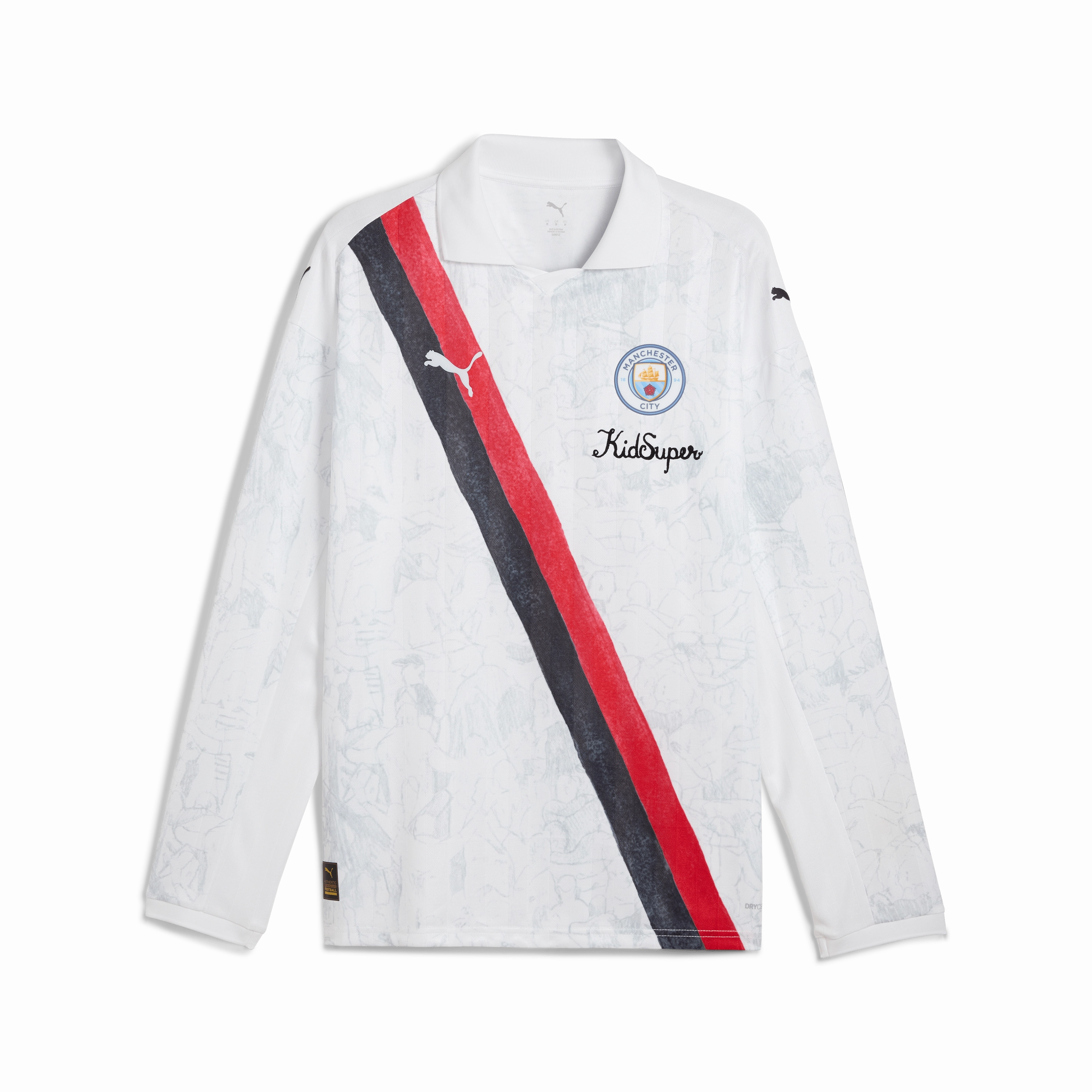 Manchester City x Kidsuper Long Sleeve Special Edition Jersey - Club World Cup (60685007) Ergonomic Pattern Design