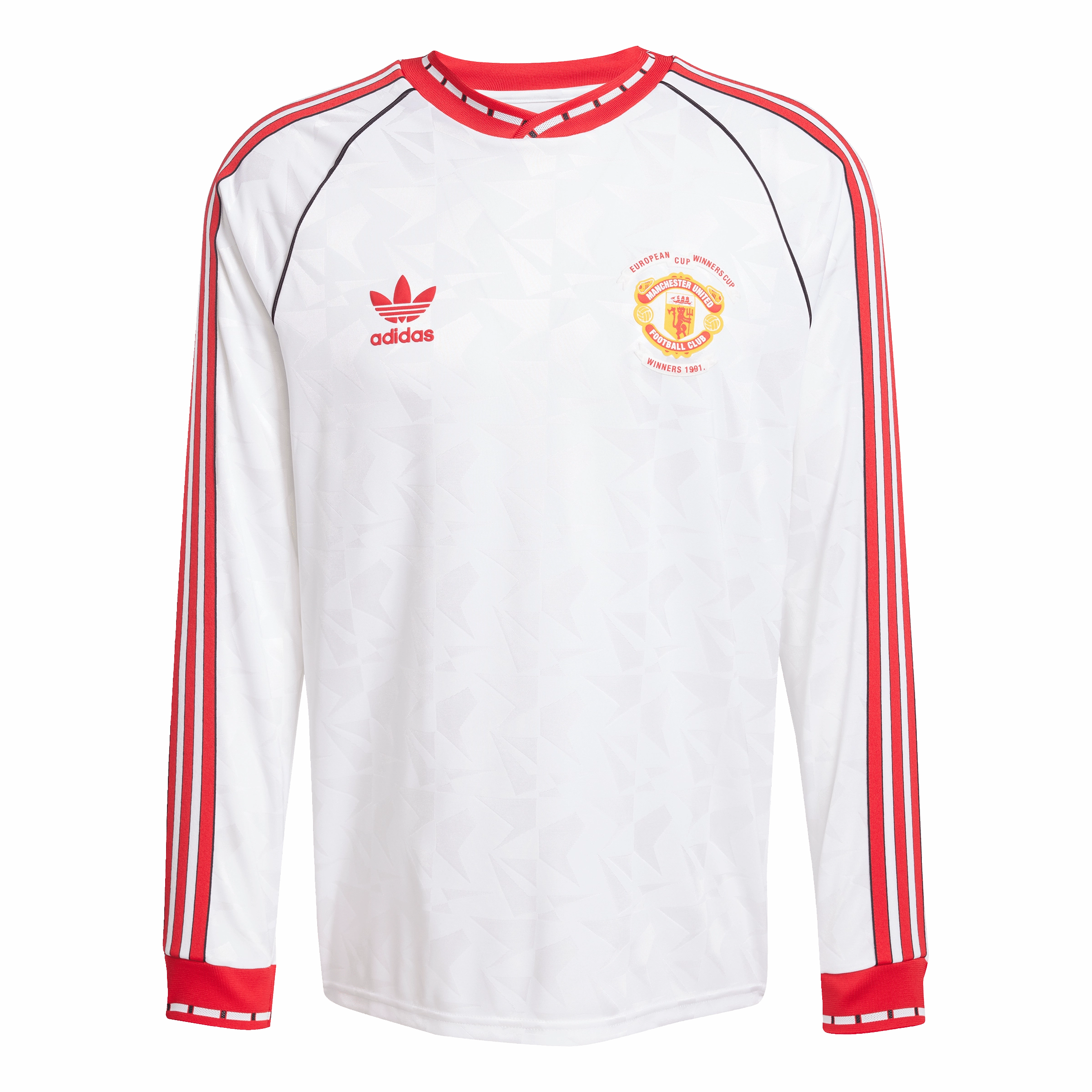 Manchester United 1991 Away Long Sleeve Jersey (JF0375) Non Slip Hem Athletic Performance