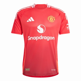 Water Repellent Finish Active Performance Manchester United 24/25 Home Authentic Jersey (JF1291)