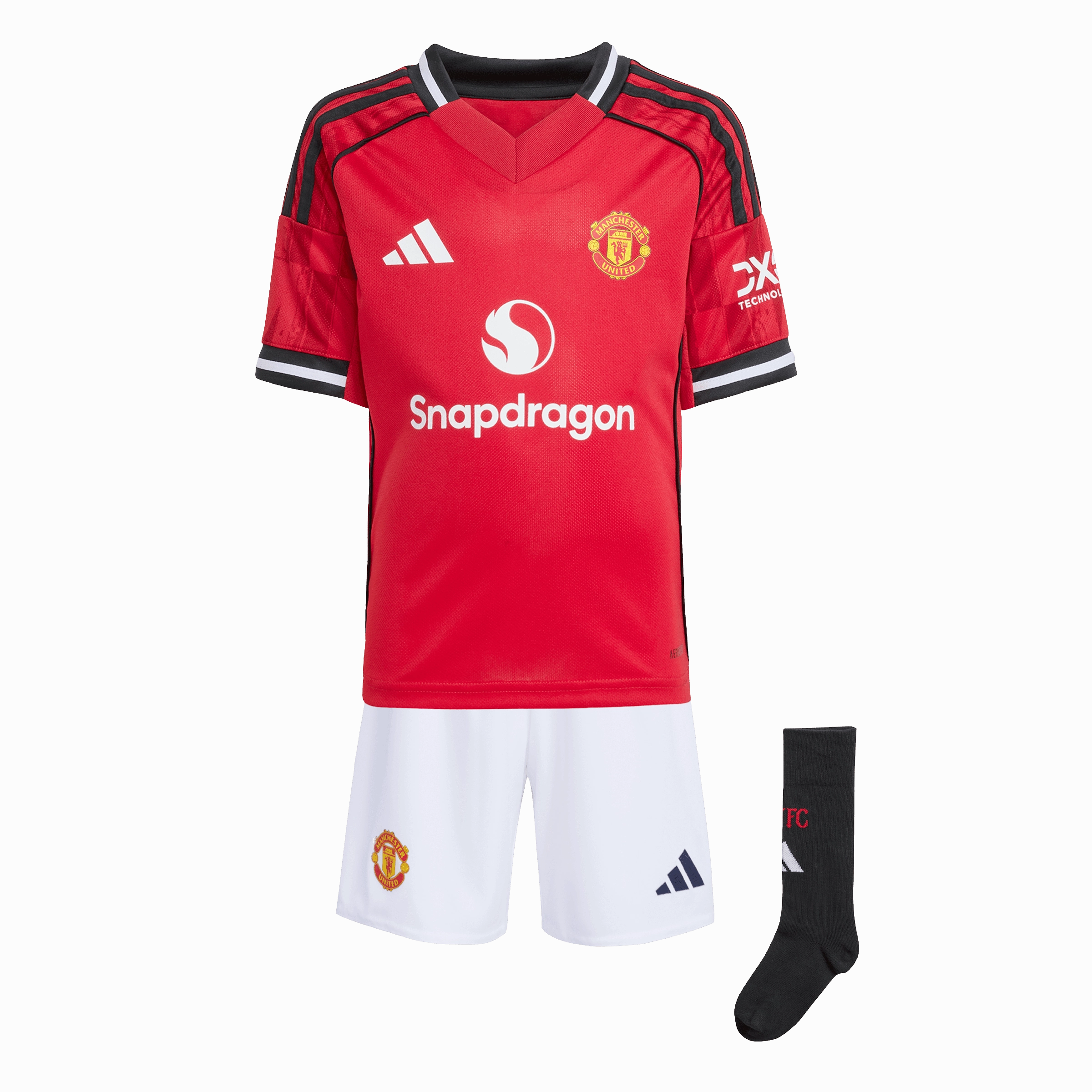 Manchester United 25/26 Home Mini Kit (JP3019) Streamlined Fit