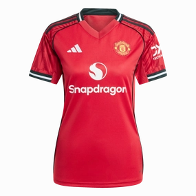Manchester United 25/26 Home Women's Jersey (JP3012) Non Binding Armholes Ultraviolet Protection Fabric