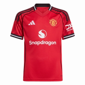 On The Go Manchester United 25/26 Home Youth Jersey (JP3013)