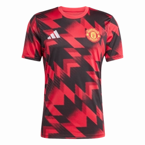 Manchester United 25/26 Pre-Match Jersey (JP3233) Layered Panel Construction