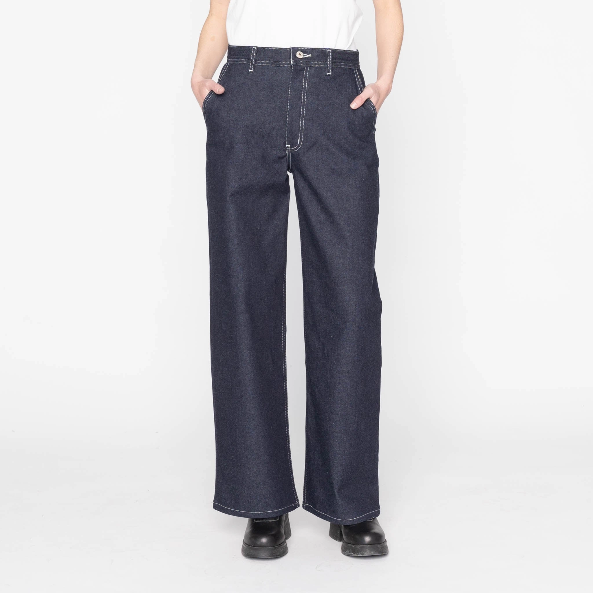 Faded Wash Casual Friday Elegant Casual Maudie - Slub Nep Stretch