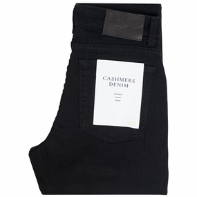 Max - Black Cashmere Lockstitch Construction comfortable length