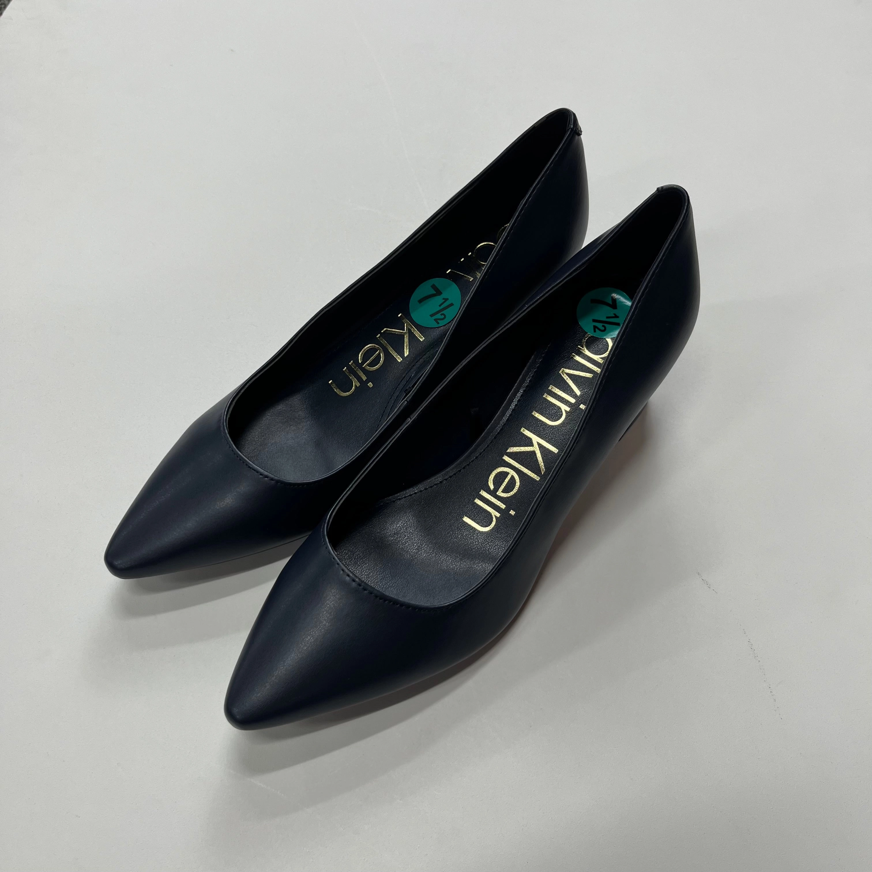 Low Heel Shoes Heels Block By Calvin Klein  Size: 7.5