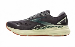 Safe Firm Lunch Break Men Adrenaline Gts 23 Running Shoes In Ebony/smoke Green
