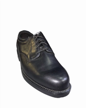 Men's Campbell Lace Up Dress Shoes In Black Smooth Step Firmly Fresh Guard