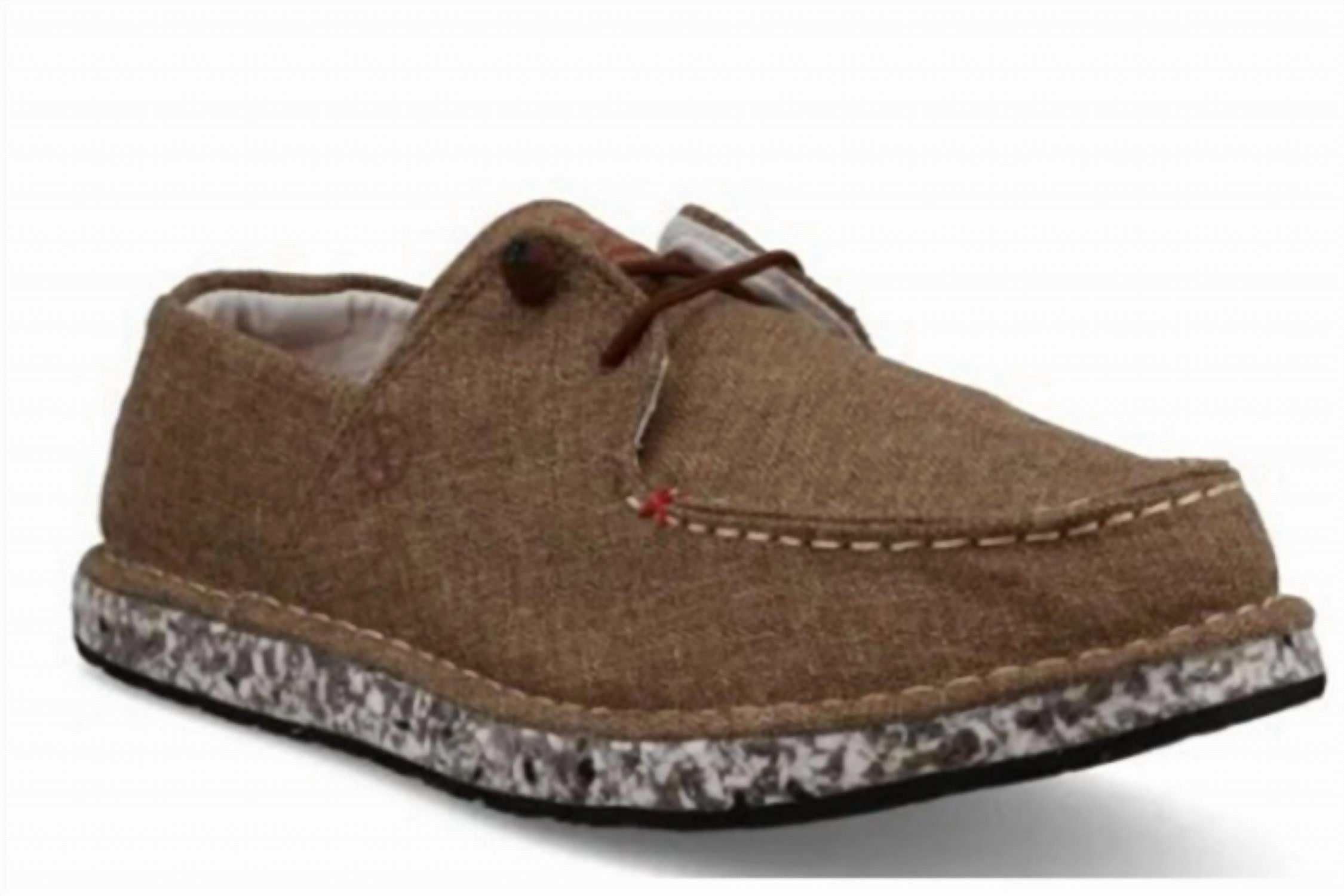 Flower Walk Versatile Design Men's Circular Project Boat Shoe In Brown