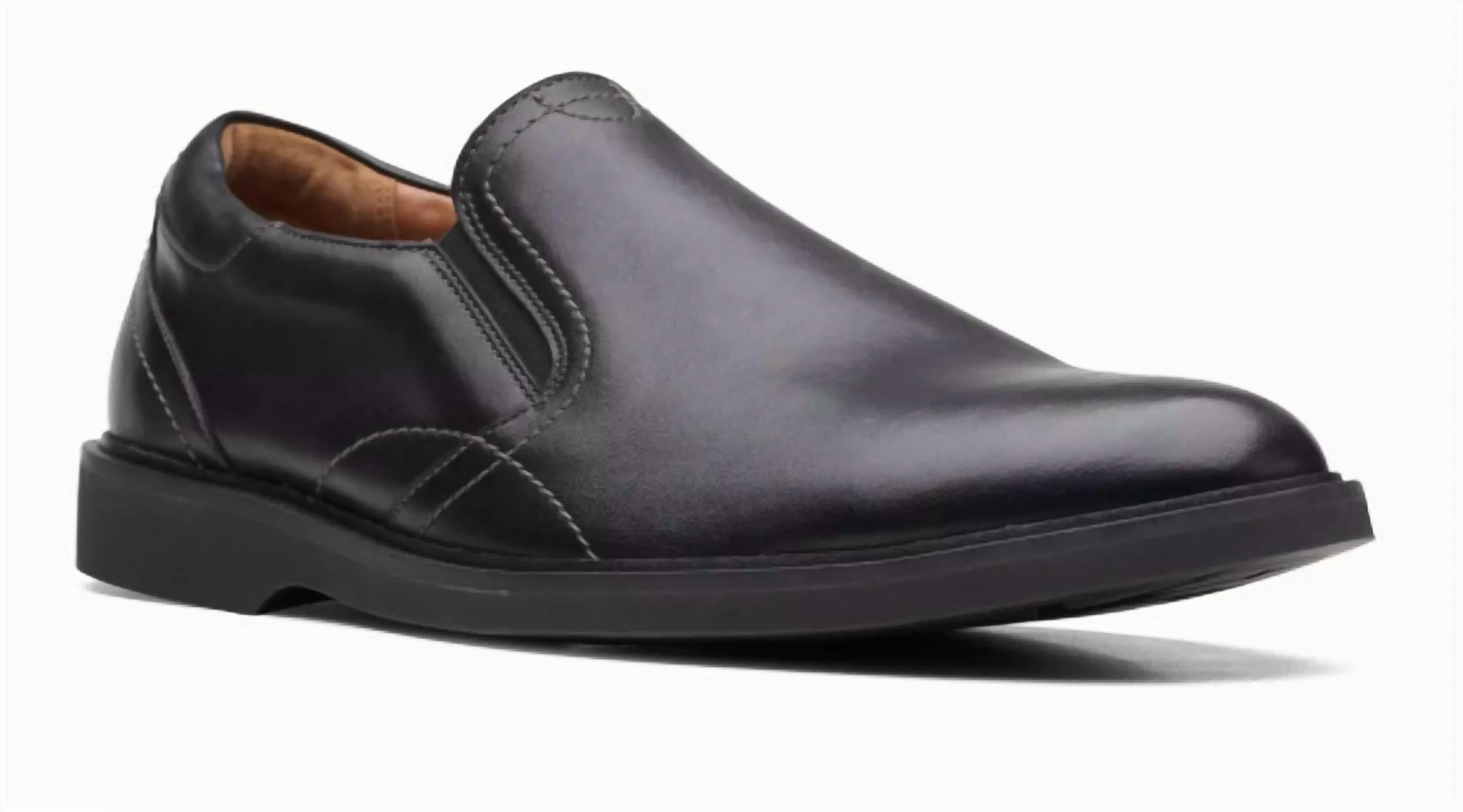 Men's Malwood Slip On In Black Sole Neat