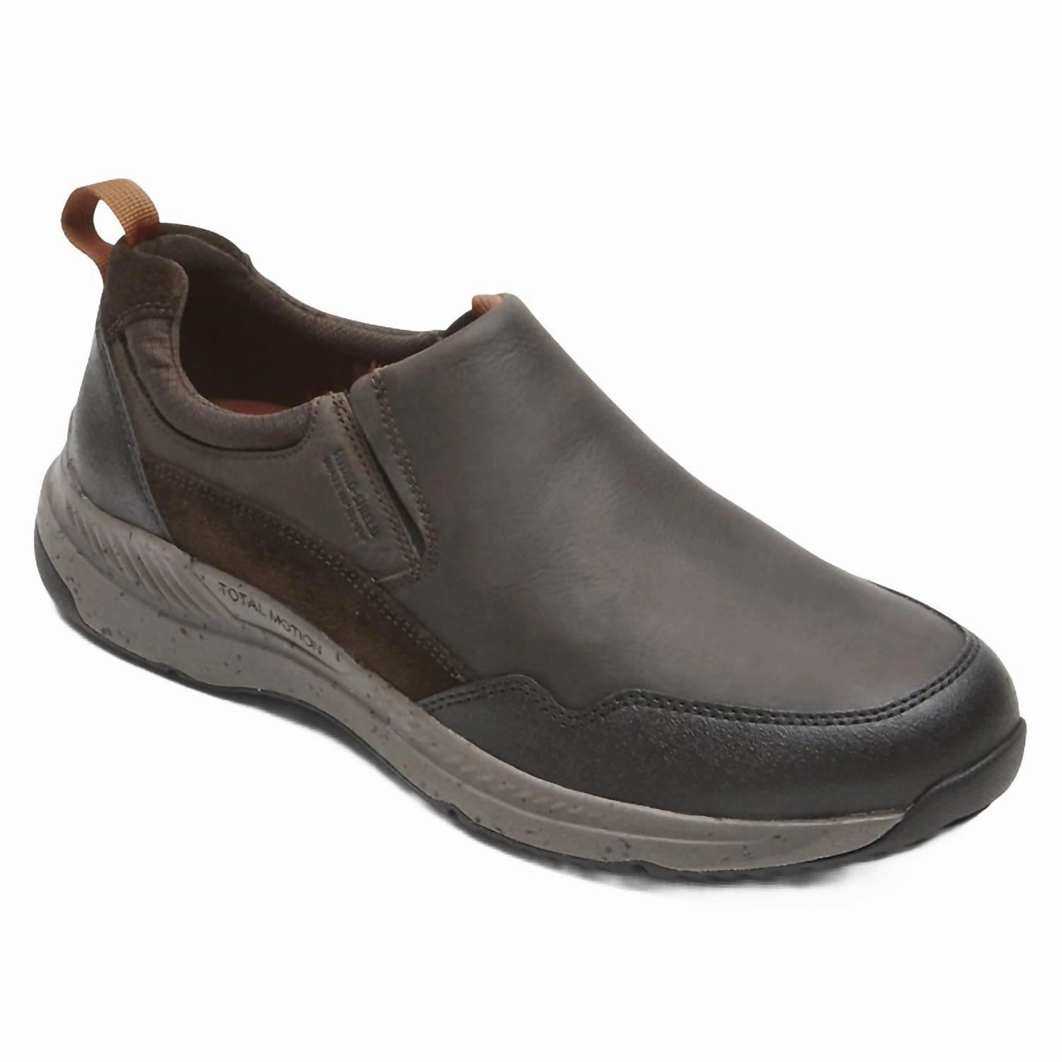 Wide Base Men's Total Motion Trail Slip On Sneaker In Brown