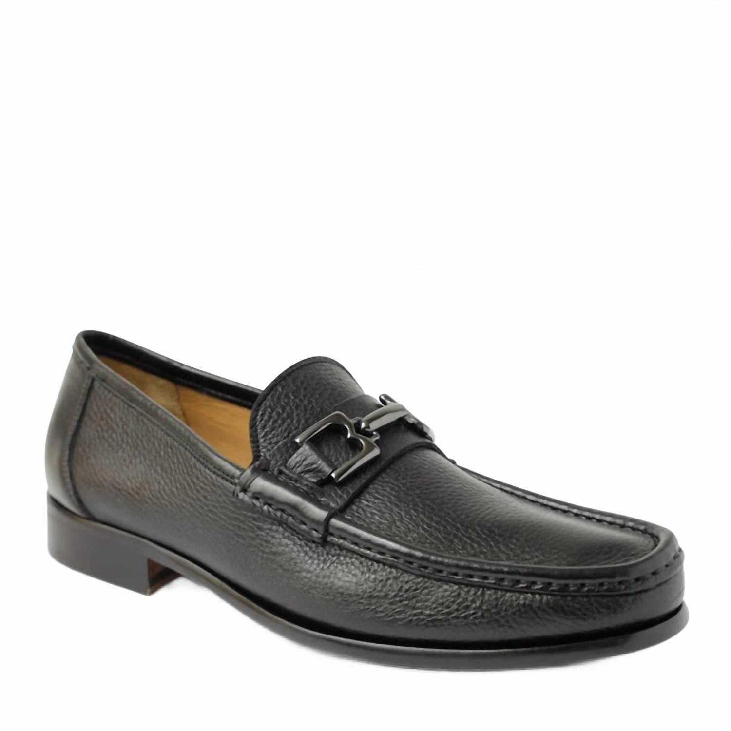 Simple Look Men's Trieste Dress Loafers Shoes In Black