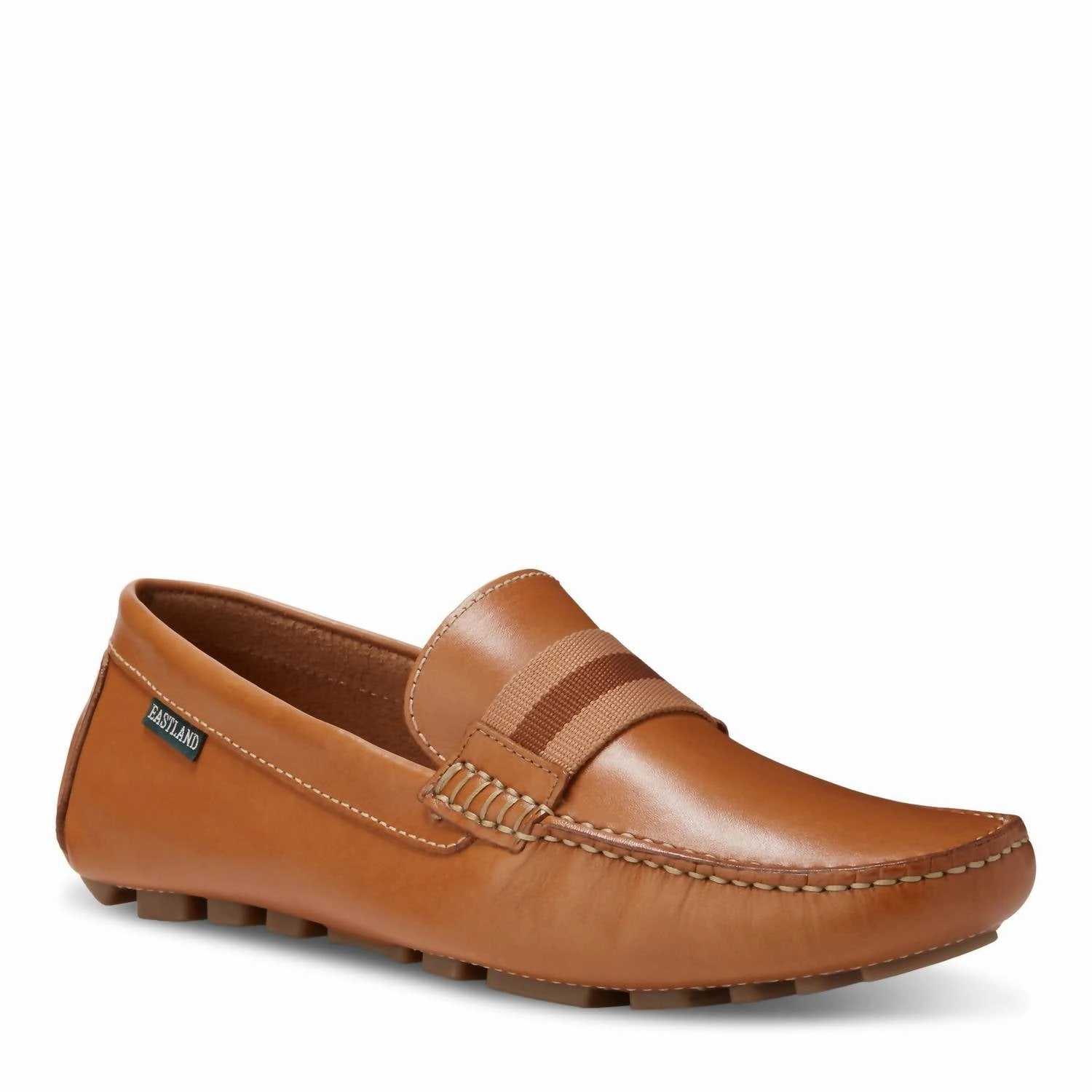 Stylish Comfort Fit Men's Whitman Banded Driving Moc Loafers In Camel 06