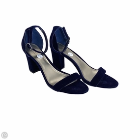 Shoes Heels Block By Worthington In Navy, Size: 11 Sturdy Build Classy Choice