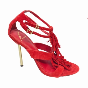 Shoes Heels Stiletto By Brian Atwood In Red, Size: 8 Casual High Heel Shoes Elegant Sandals