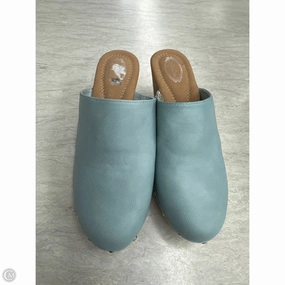 Shoes Heels Block By Clothes Mentor In Blue, Size: 11 Day Ready