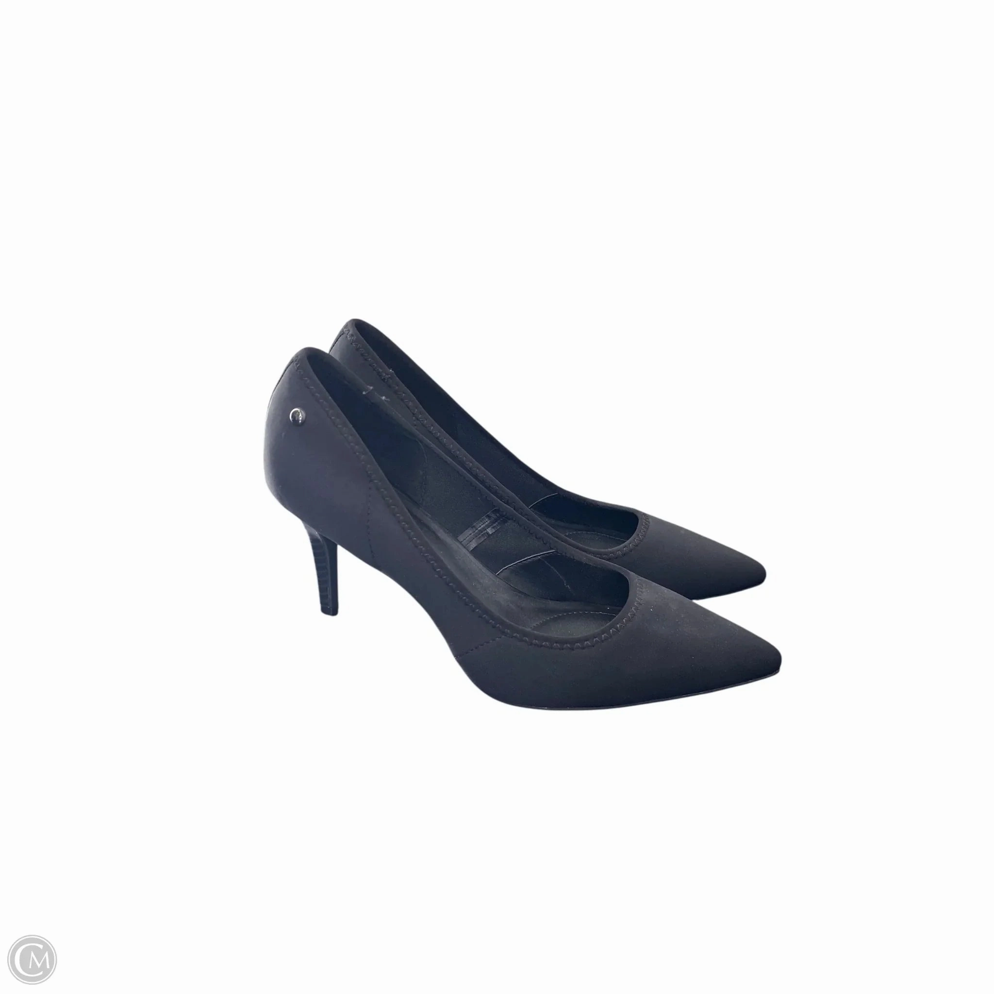 Shoes Heels Stiletto By Simply Vera In Black, Size: 9.5 Clear Heels Durable Material