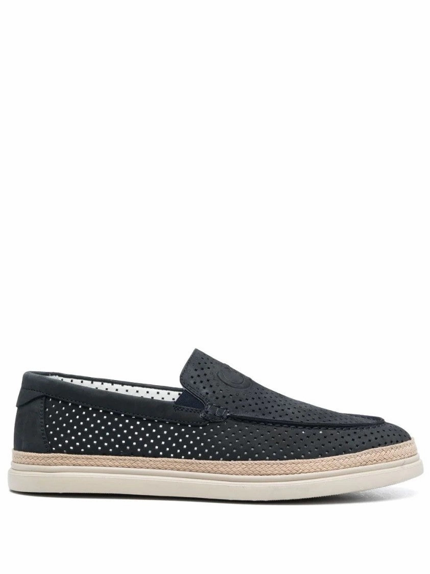 Easy Cushioning Air Pace Nabuk Slip-On Loafers
