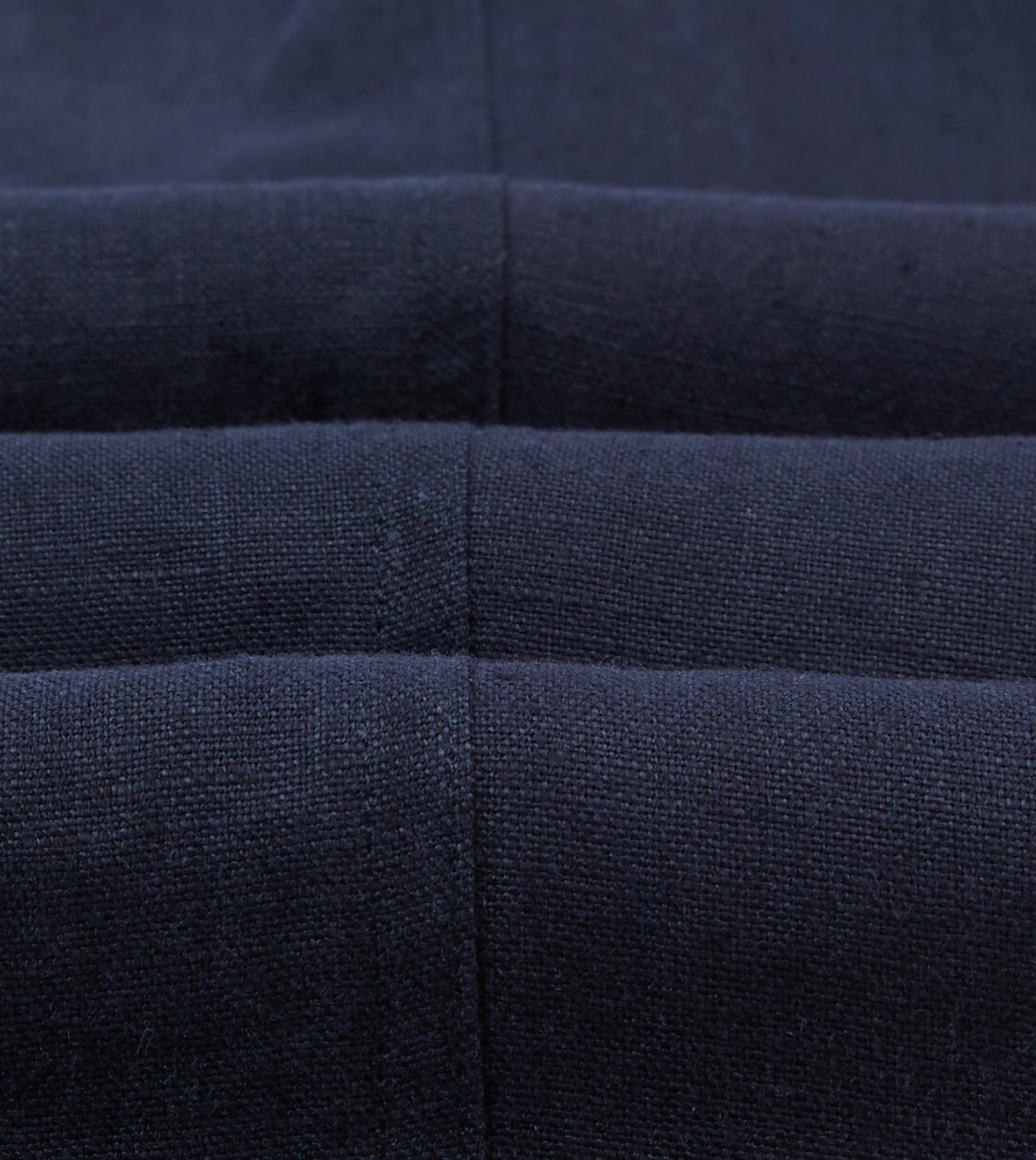 Navy Antique Linen Games Trousers Eco Friendly Dye Process Quick Wash