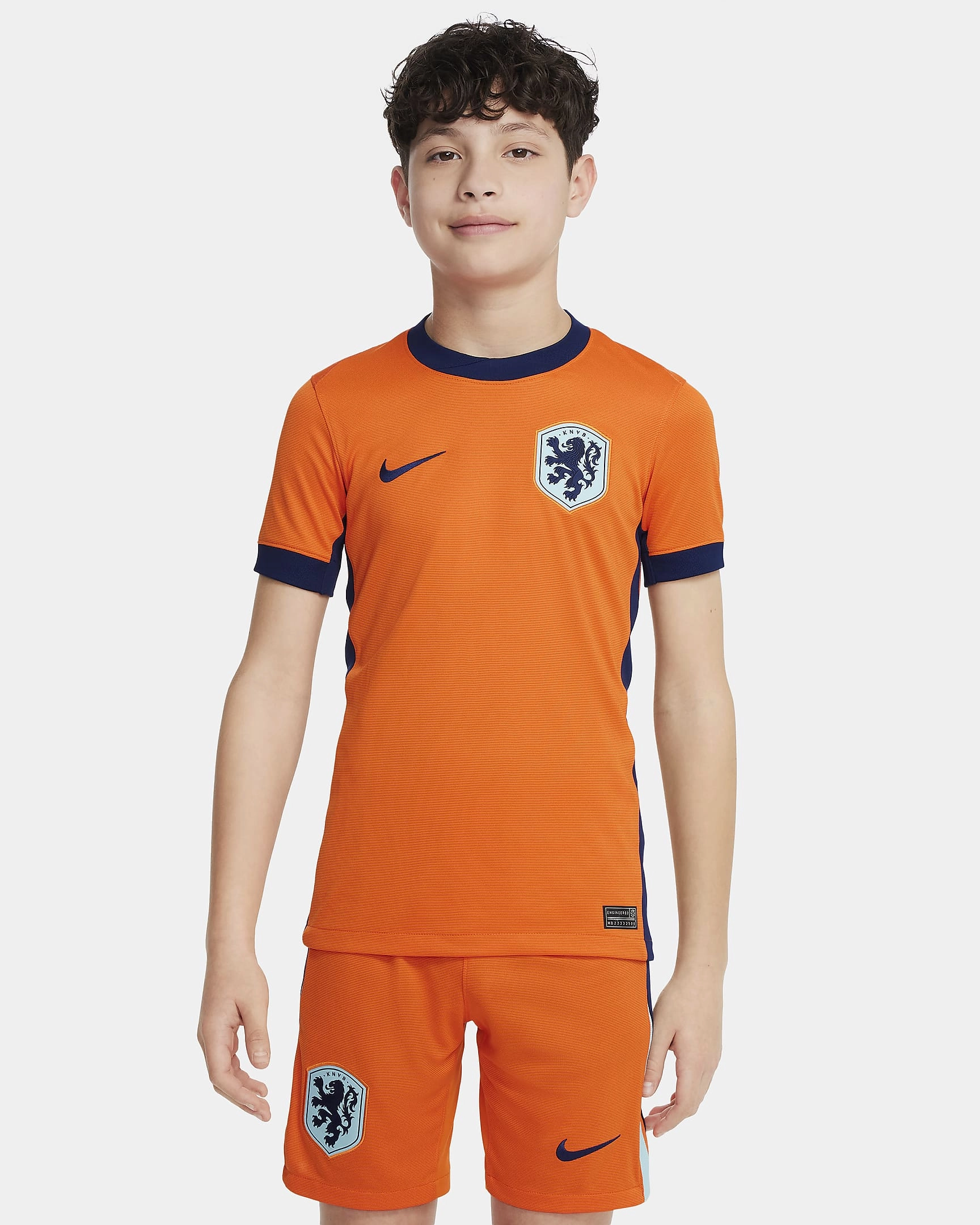 Netherland 2024 Home Mini Kit Full Set Shirt & Shorts sporty wear Stylish Comfort