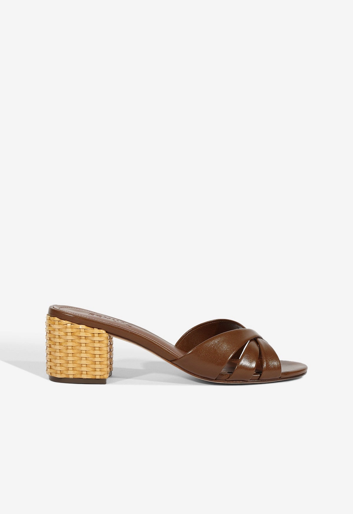 Flat Base Relaxed Beach Shoes Keefa Straw Mule Sandal