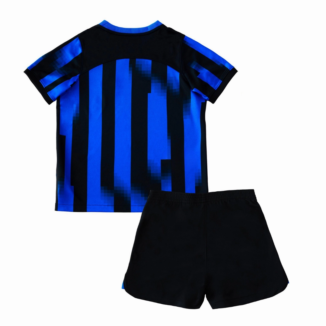 Crisp Details Nike Inter Milan Home Minikit 2023/24 Full Set Shirt & Shorts