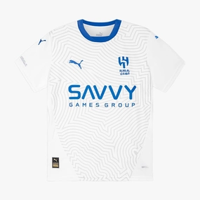 Al Hilal Saudi F.C. 24/25 Away Mini Kit Full Set Shirt & Short Silky Smooth