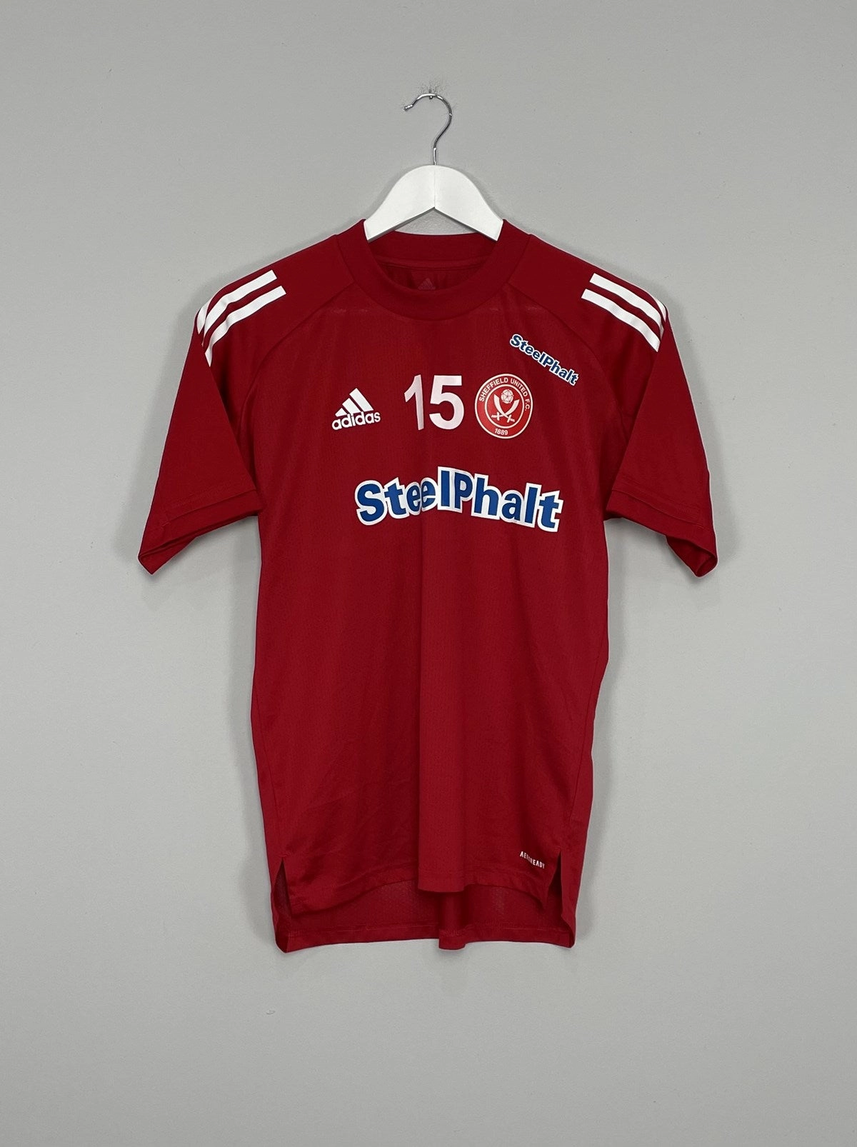 Adaptive Fit System 2018/19 SHEFFIELD UNITED WOMENS #15 ADIDAS TRAINING SHIRT (S) ADIDAS