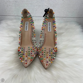 Glam Touch Classy Heels Shoes Heels Stiletto By Steve Madden In Clear, Size: 10