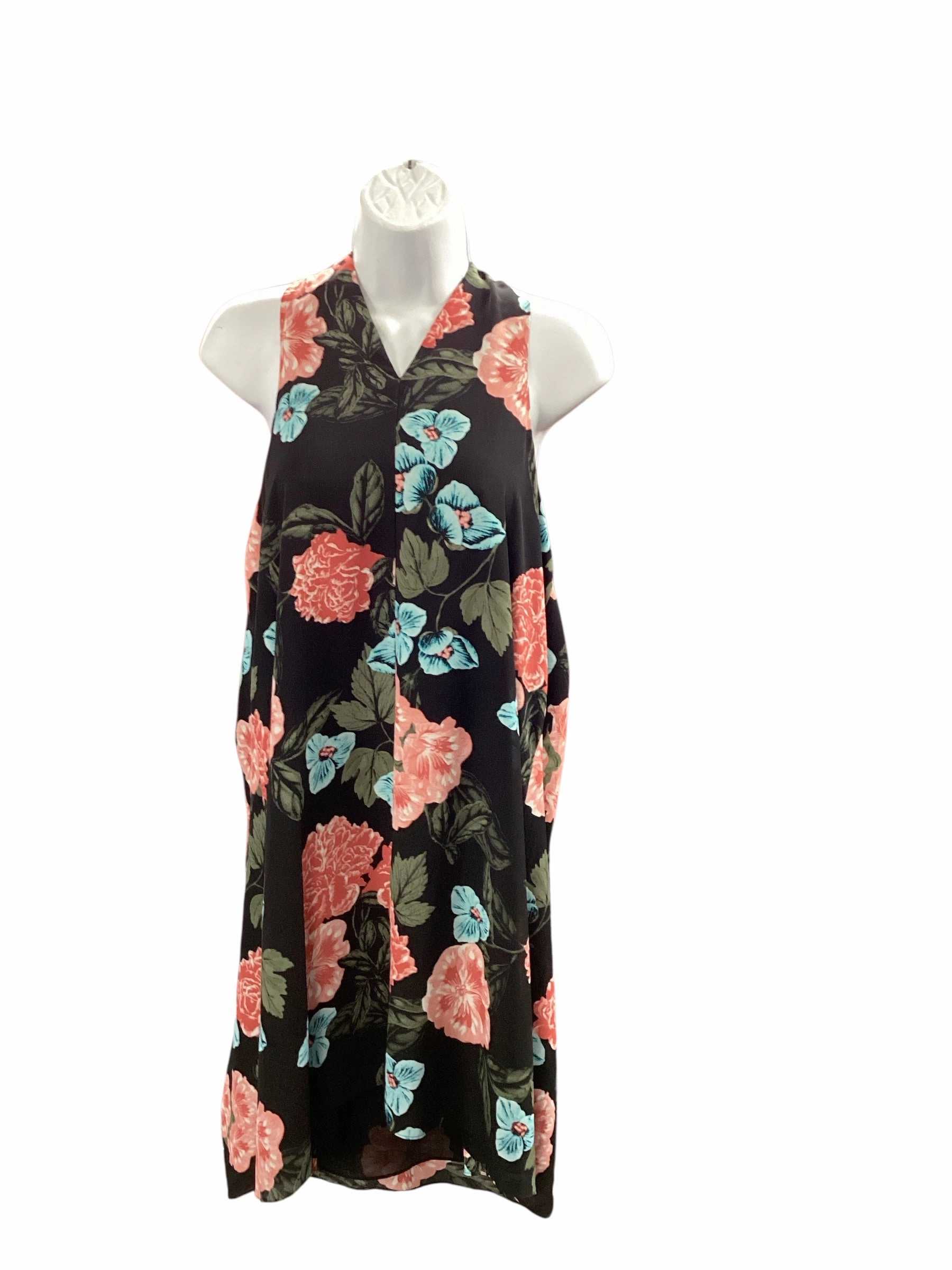 NWT Cece Women's Dress Pink Multi M spring fresh