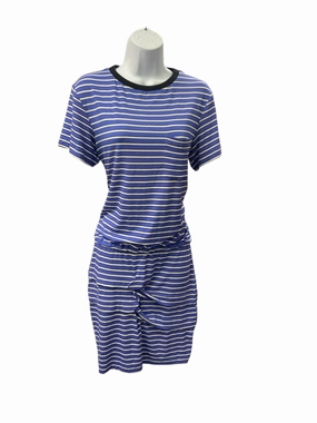 NWT Nicole Miller Collection Women's Dress Blue XS Clean Grace Sculpted Fit