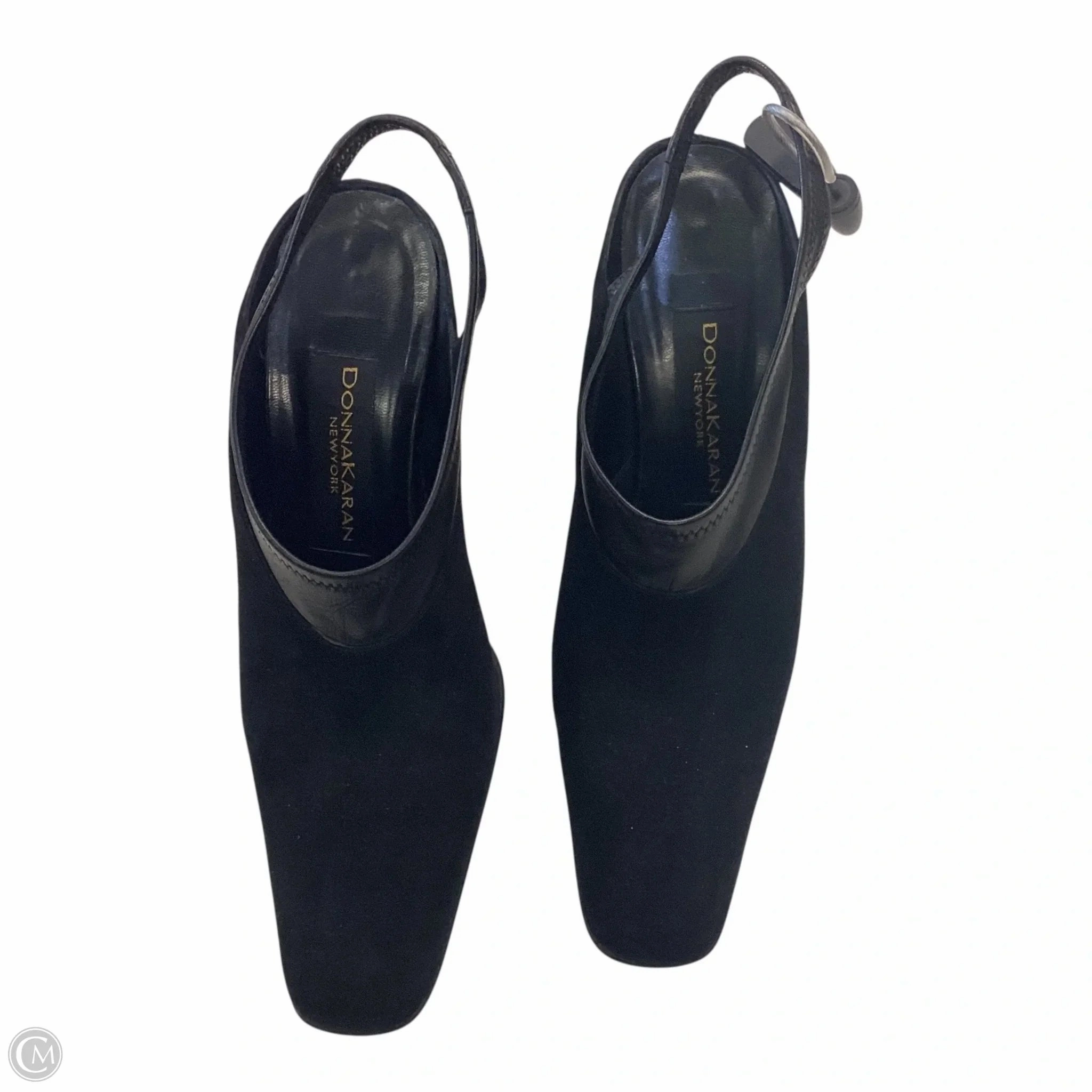 Shoes Heels Block By Donna Karan In Black, Size: 7.5 Footwear Style Flexible Movement