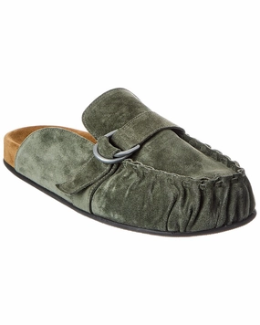 Officine Generale Sartore Suede Mule Seasonal Fit Sole Safe