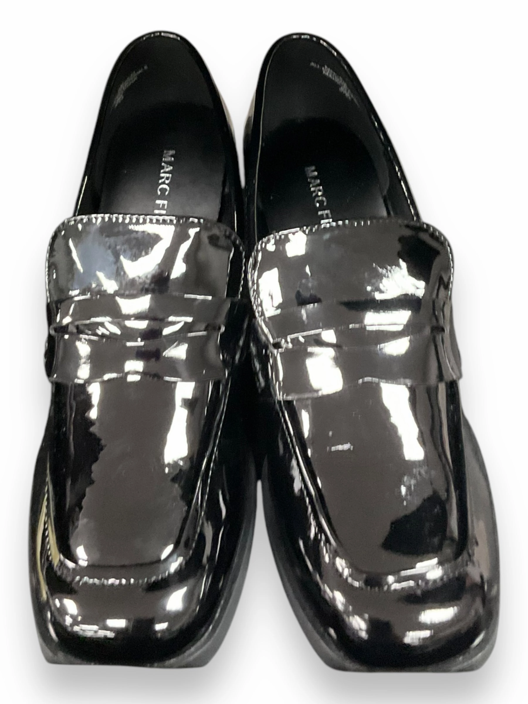 Wedge Heel Vintage Stiletto Shoes Shoes Heels Block By Marc Fisher In Black, Size: 6