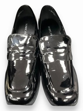 Wedge Heel Vintage Stiletto Shoes Shoes Heels Block By Marc Fisher In Black, Size: 6