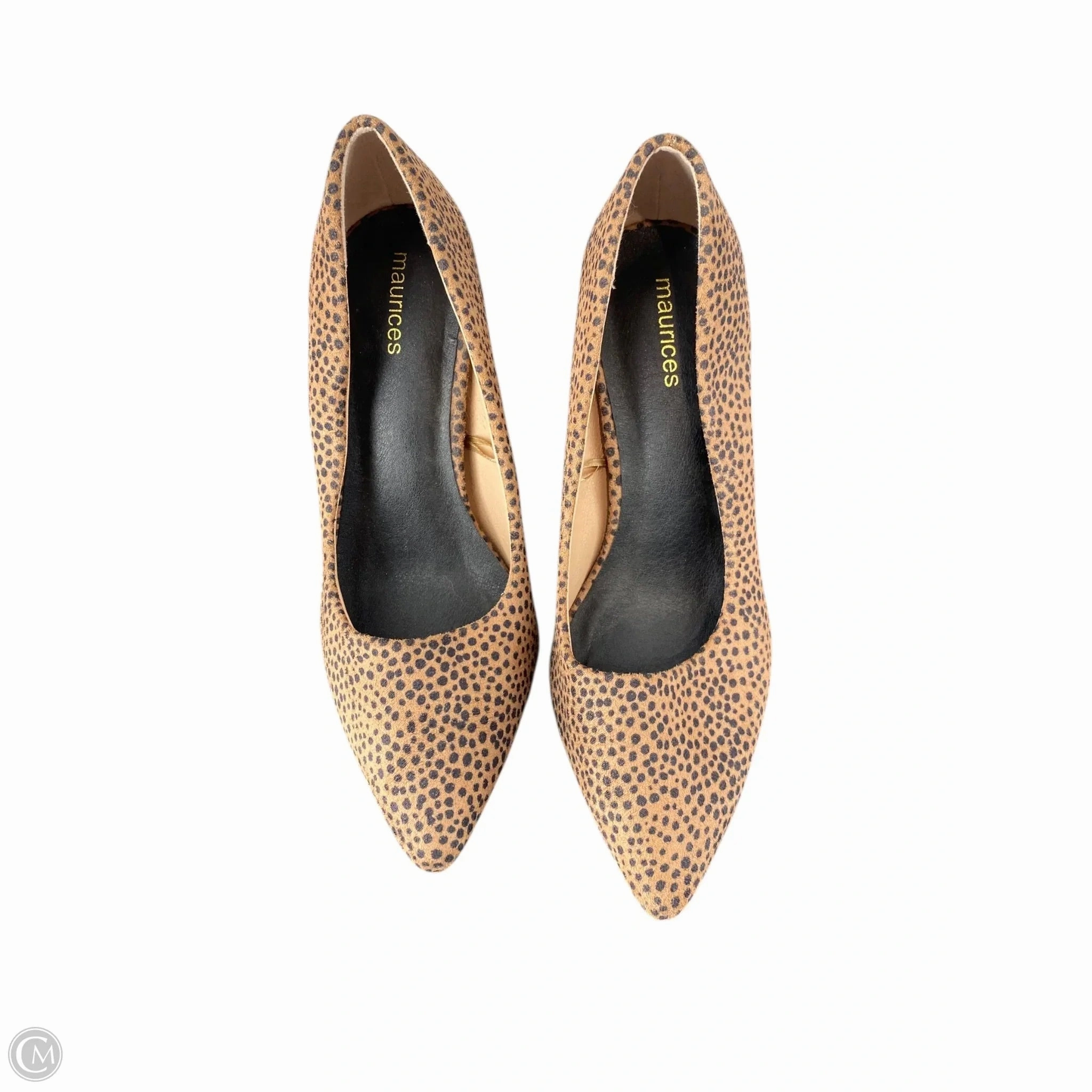Bold Silhouette Shoes Heels Block By Maurices In Animal Print, Size: 7.5