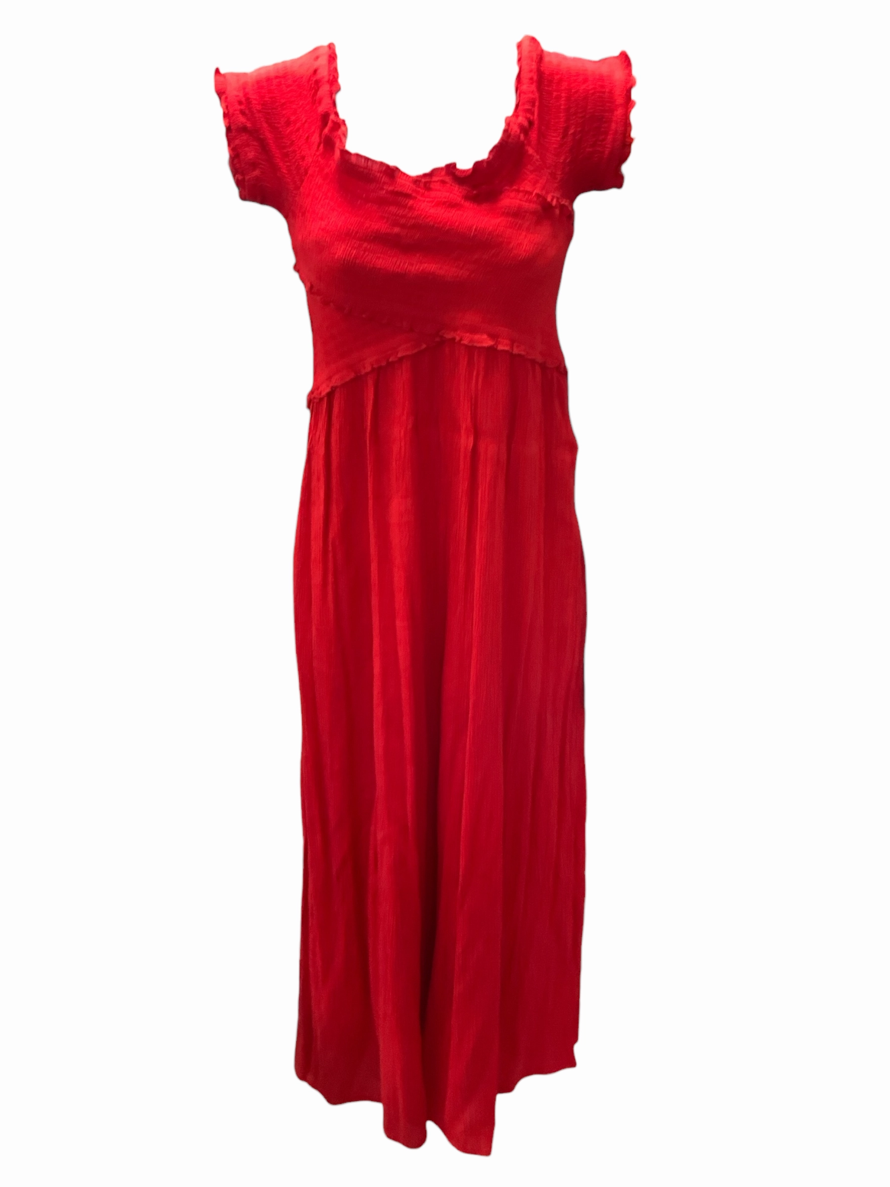 Patrons of Peace Women's Pantsuit Red M Luxury Feel