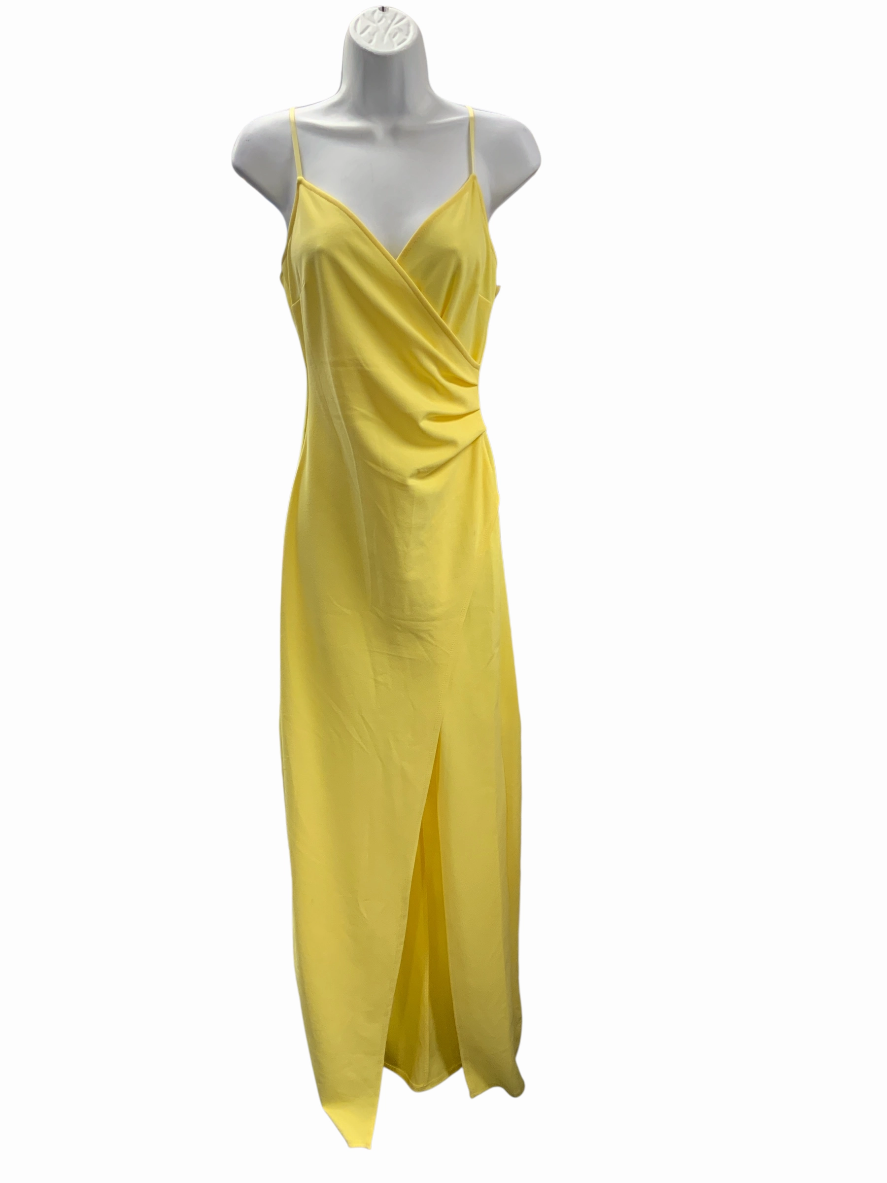 NWT Windsor Women's Dress Yellow S Inner Smile Modern Staple