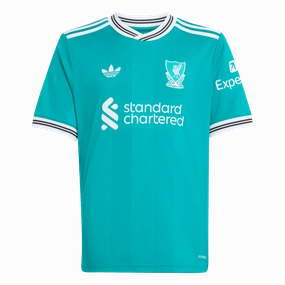 Wrinkle Resistant Weave Liverpool FC 25/26 Third Youth Jersey (JV6468)