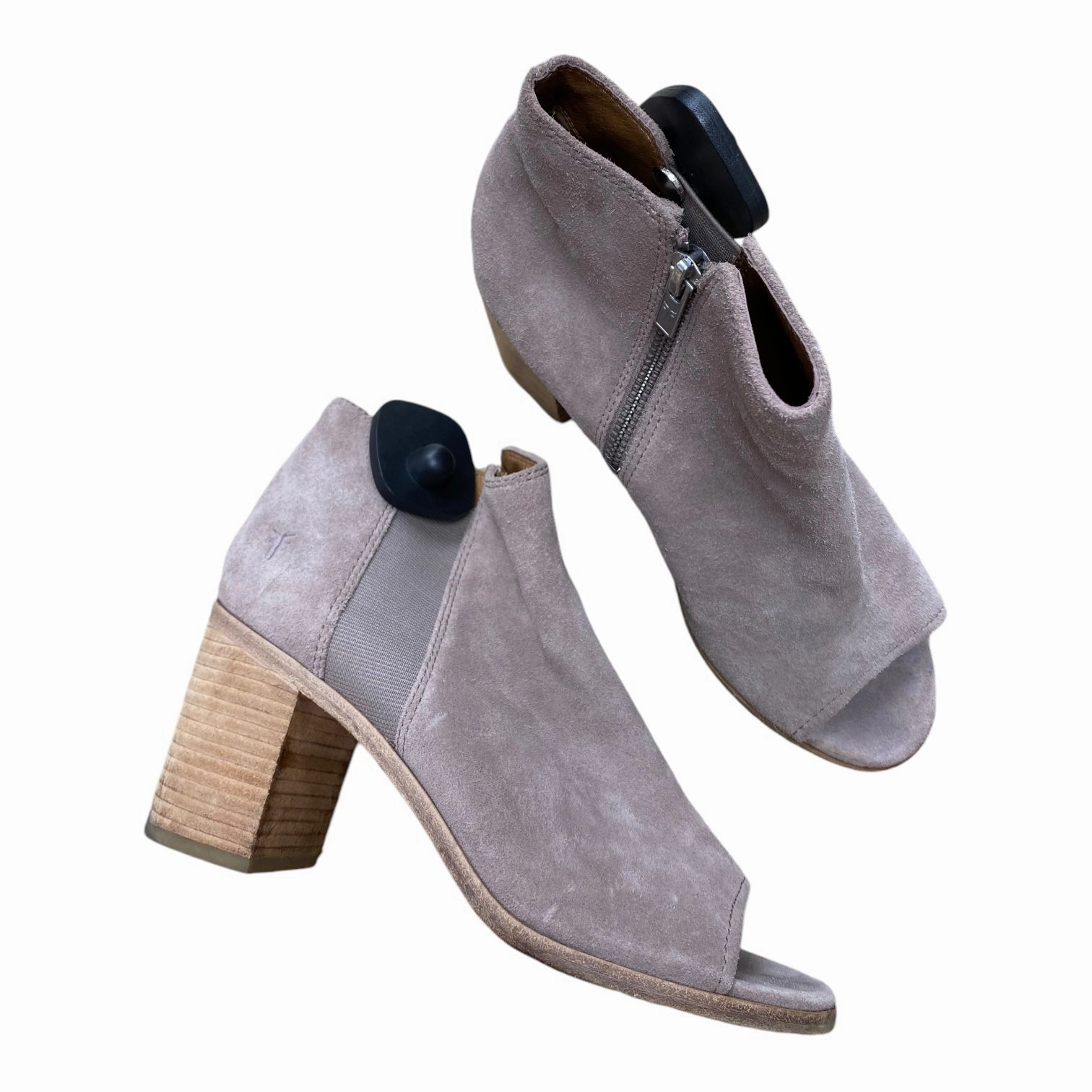 Shoes Heels Block By Frye In Taupe, Size: 7.5 Dressy Stilettos