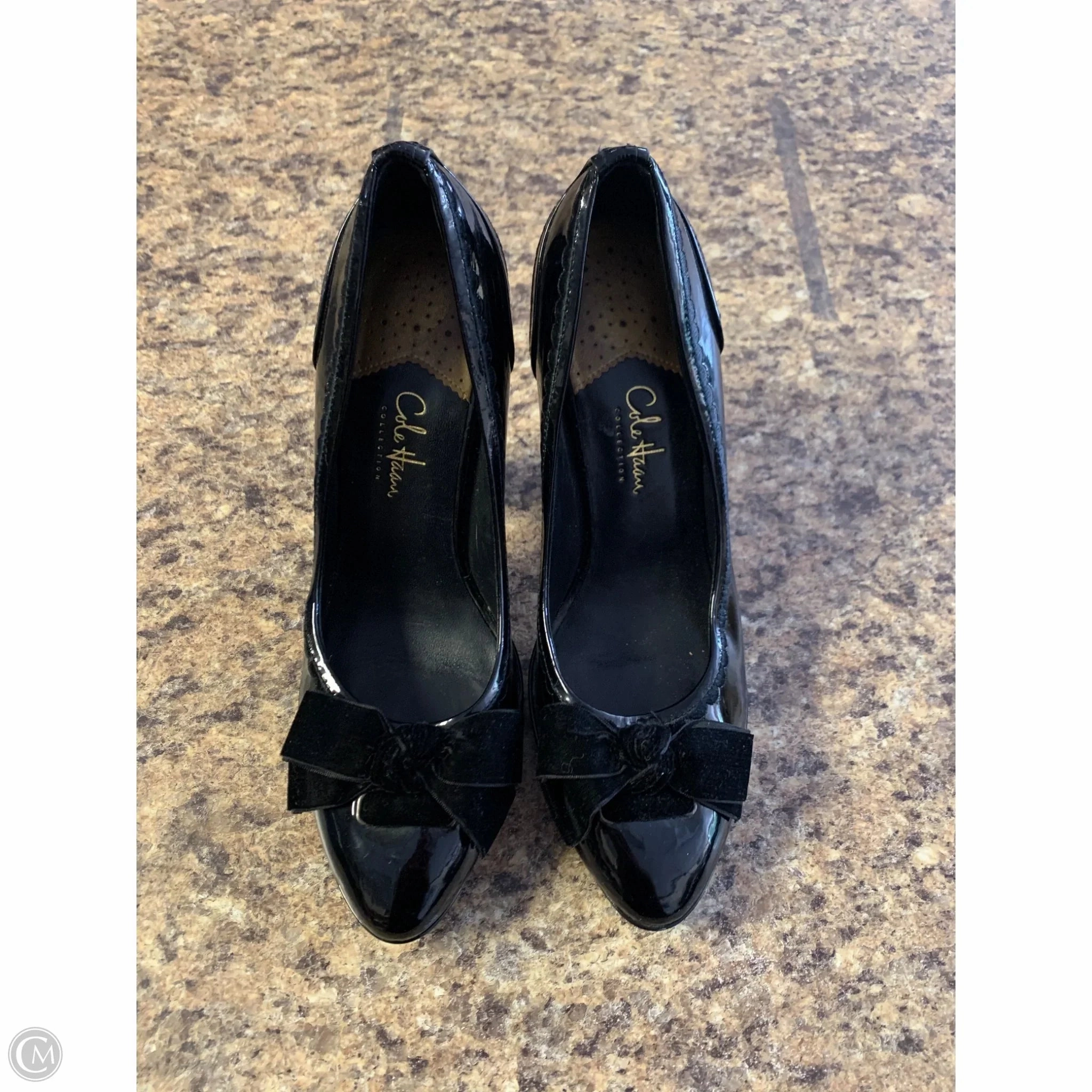 Minimal Layers Shoes Heels Block By Cole-haan In Black, Size: 9
