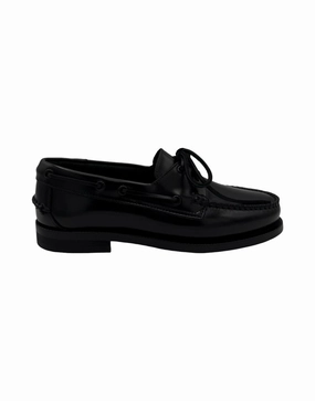 Polished Leather Boat Shoe Fashionable Slip-ons Book Spot Lane