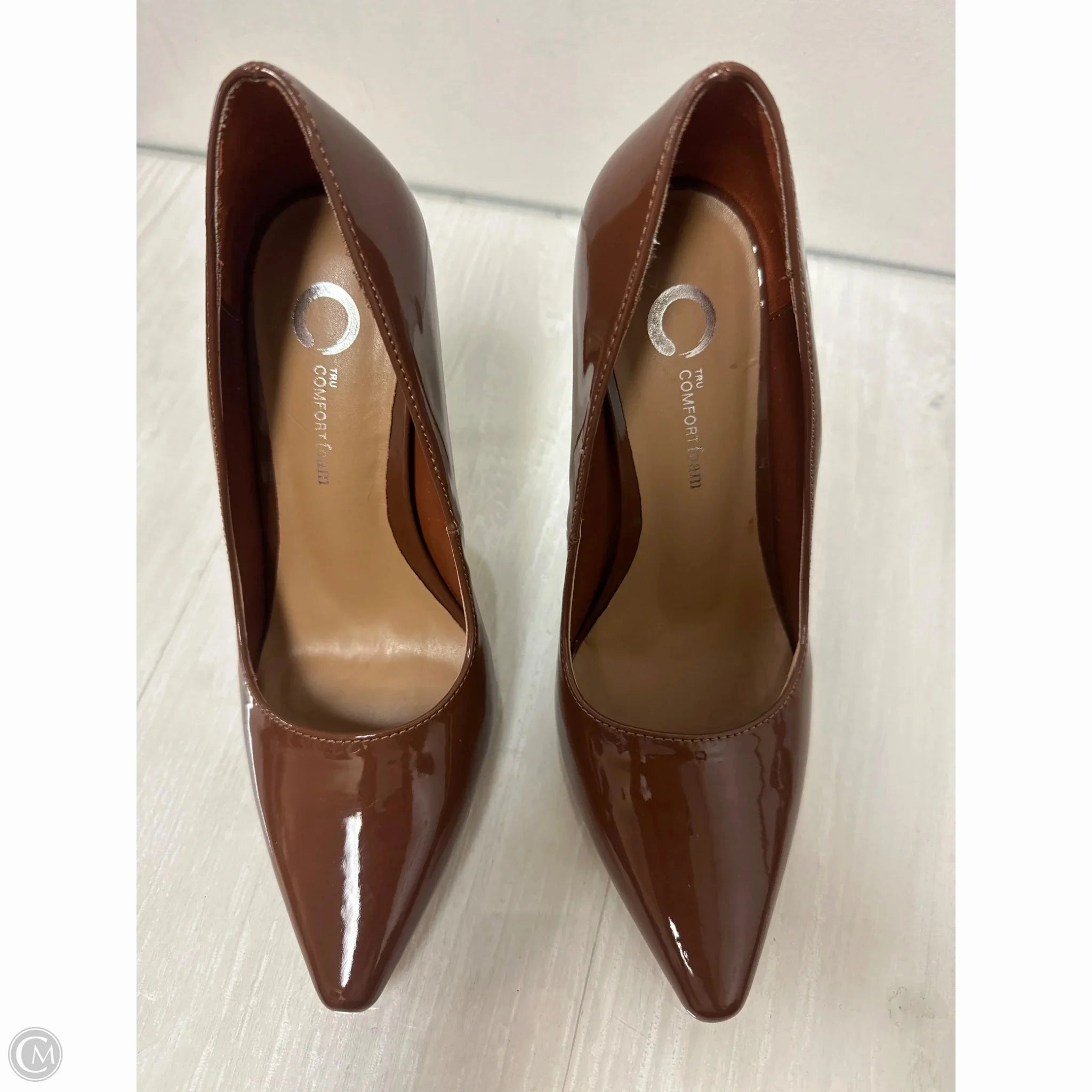 Shoes Heels Stiletto By Clothes Mentor In Brown, Size: 6 party mode